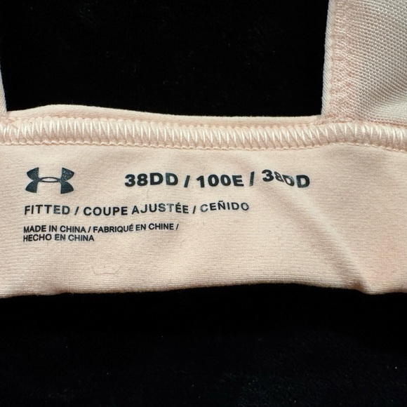 Under Armour Peachy Pink Sports Bra - Picture 3 of 4